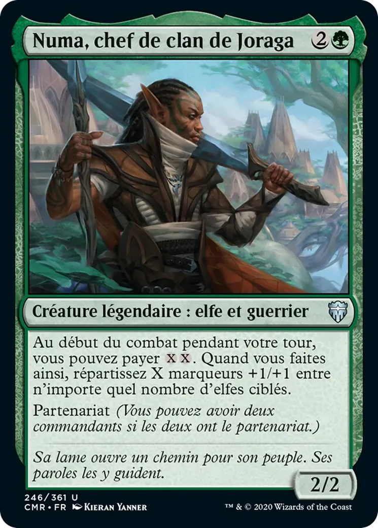 Numa, chef de clan de Joraga from Commander Legends - Magic: The Gathering