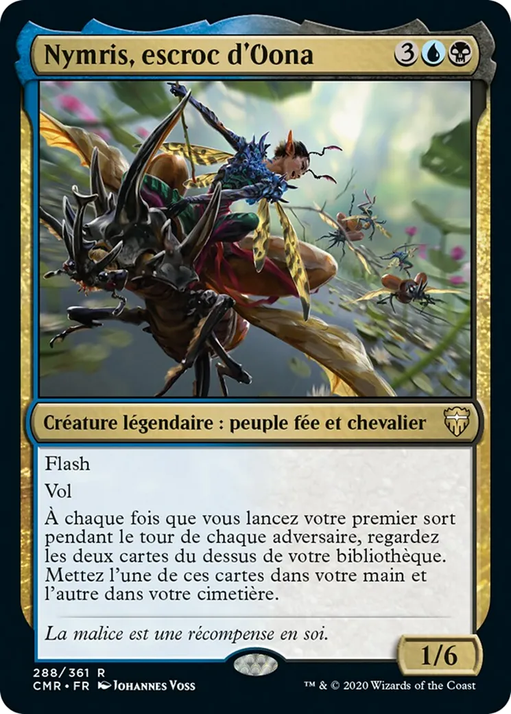 Nymris, escroc d'Oona — Commander Legends — Magic: The Gathering