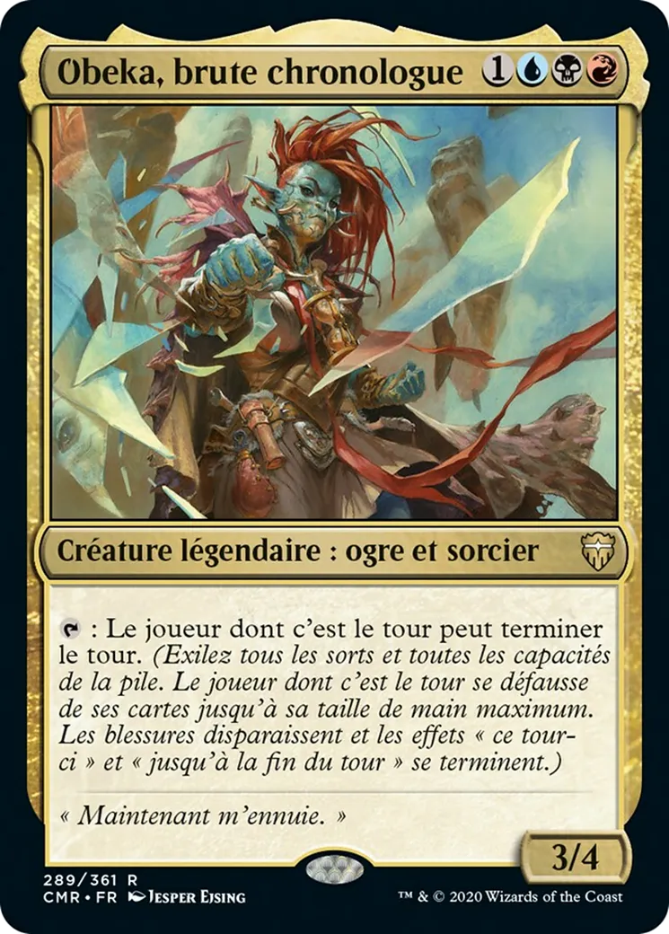 Obeka, brute chronologue — Commander Legends — Magic: The Gathering