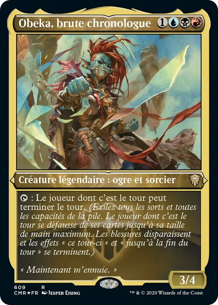 Obeka, brute chronologue — Commander Legends — Magic: The Gathering