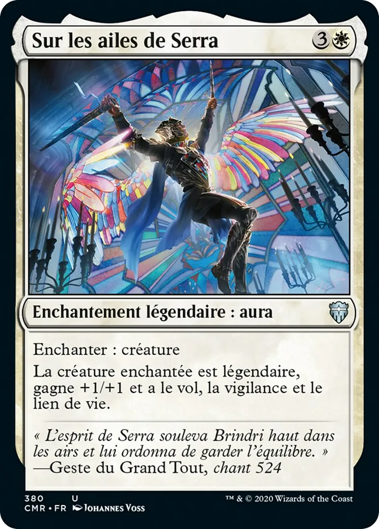 Sur les ailes de Serra — Commander Legends — Magic: The Gathering