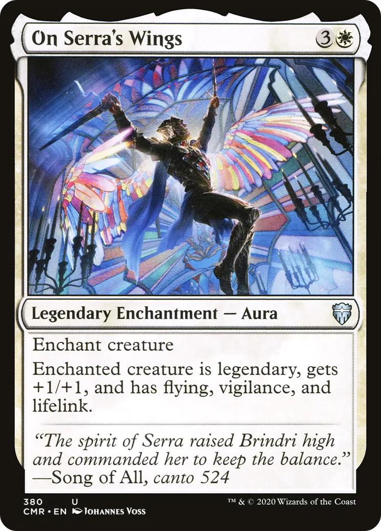 Sur les ailes de Serra — Commander Legends — Magic: The Gathering