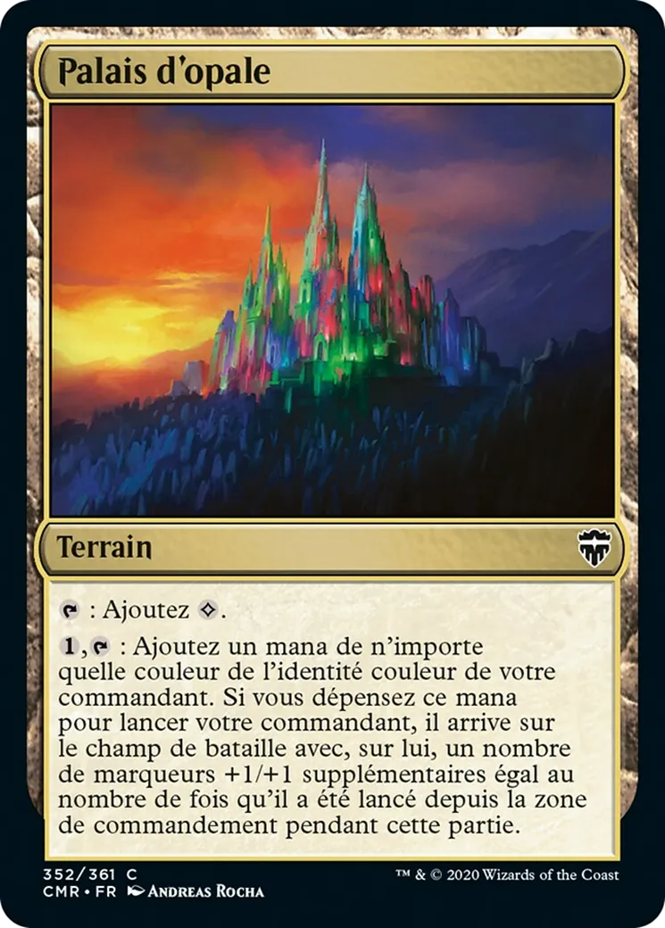 Palais d'opale from Commander Legends - Magic: The Gathering