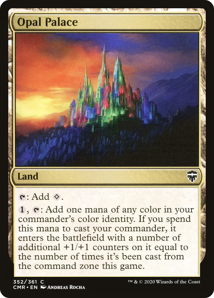 Palais d'opale — Commander Legends — Magic: The Gathering