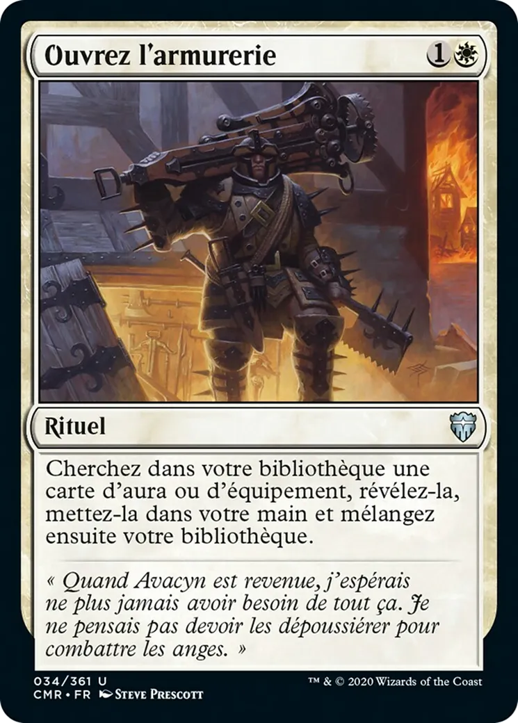 Ouvrez l'armurerie — Commander Legends — Magic: The Gathering
