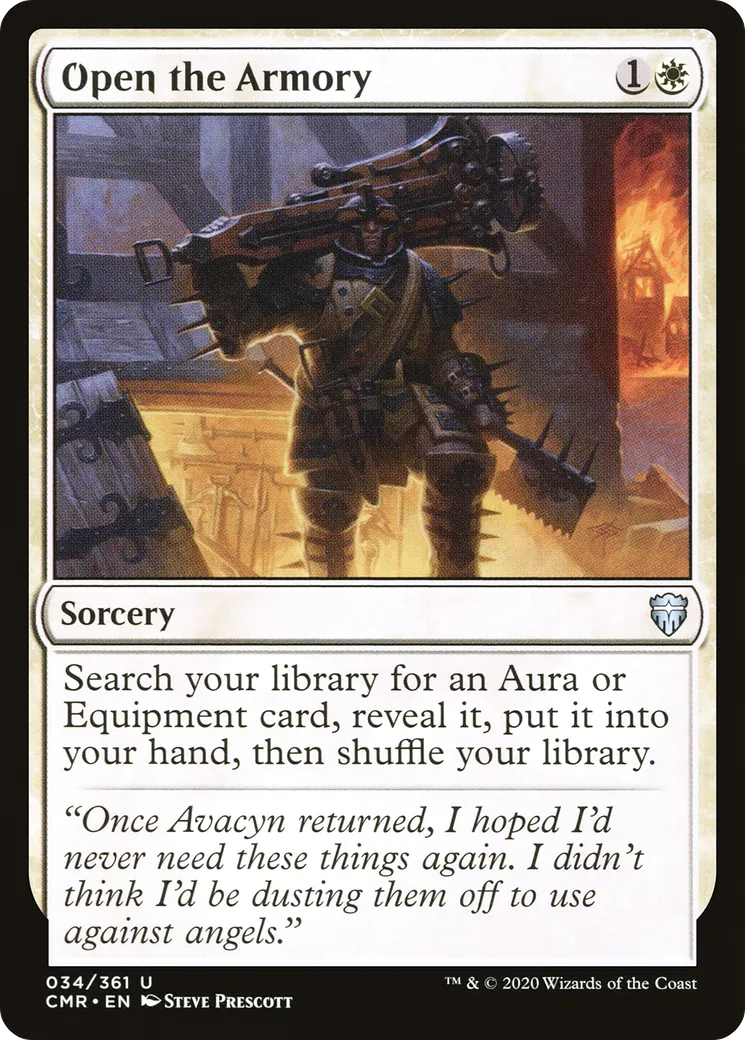 Open the Armory — Commander Legends — Magic: The Gathering