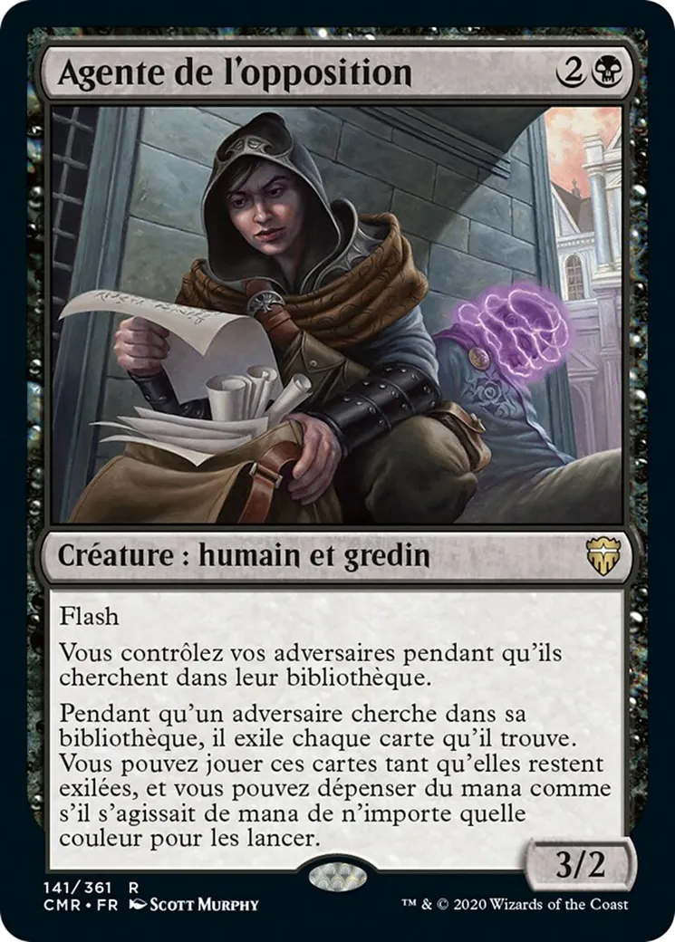 Agente de l'opposition — Commander Legends — Magic: The Gathering