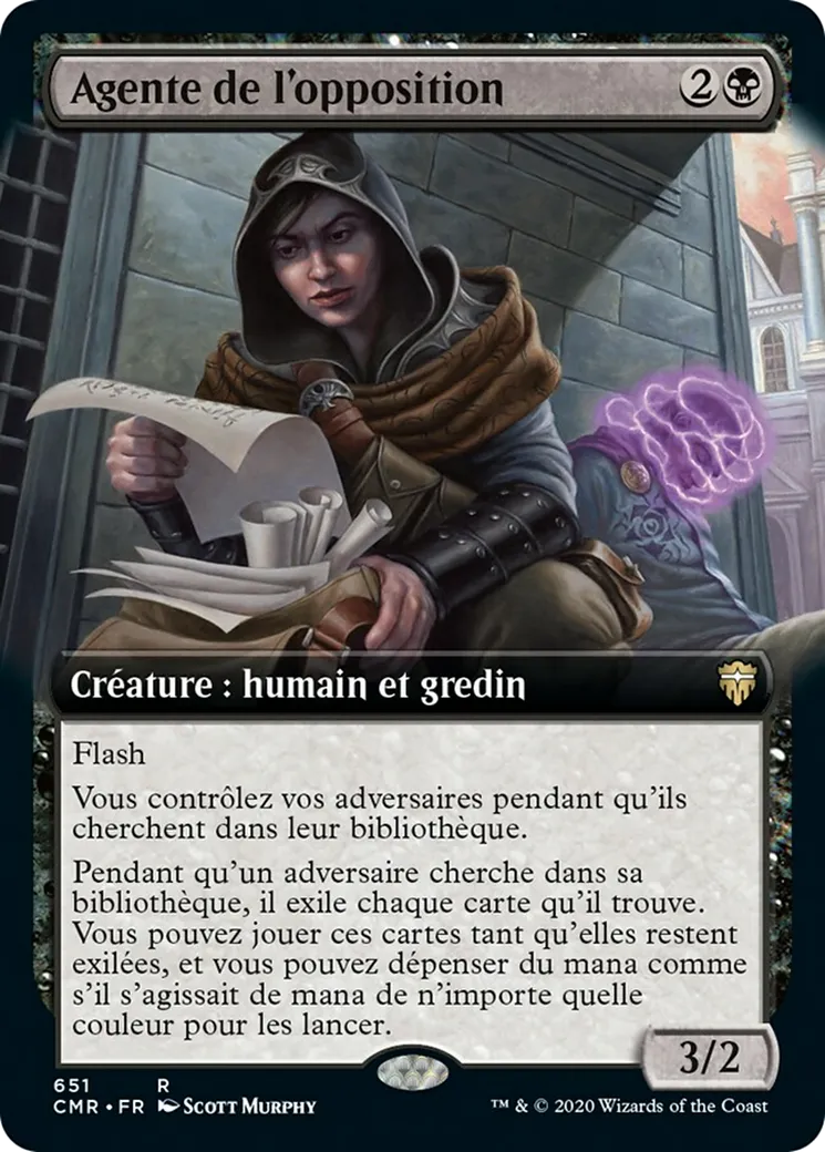 Agente de l'opposition — Commander Legends — Magic: The Gathering