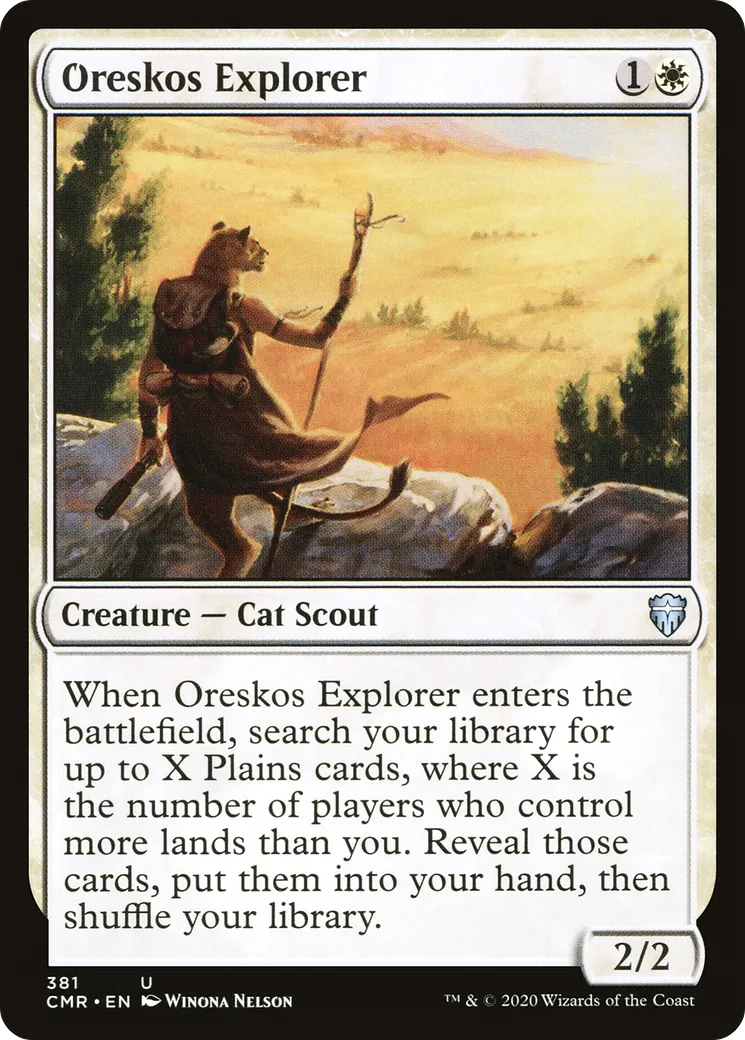 Oreskos Explorer — Commander Legends — Magic: The Gathering