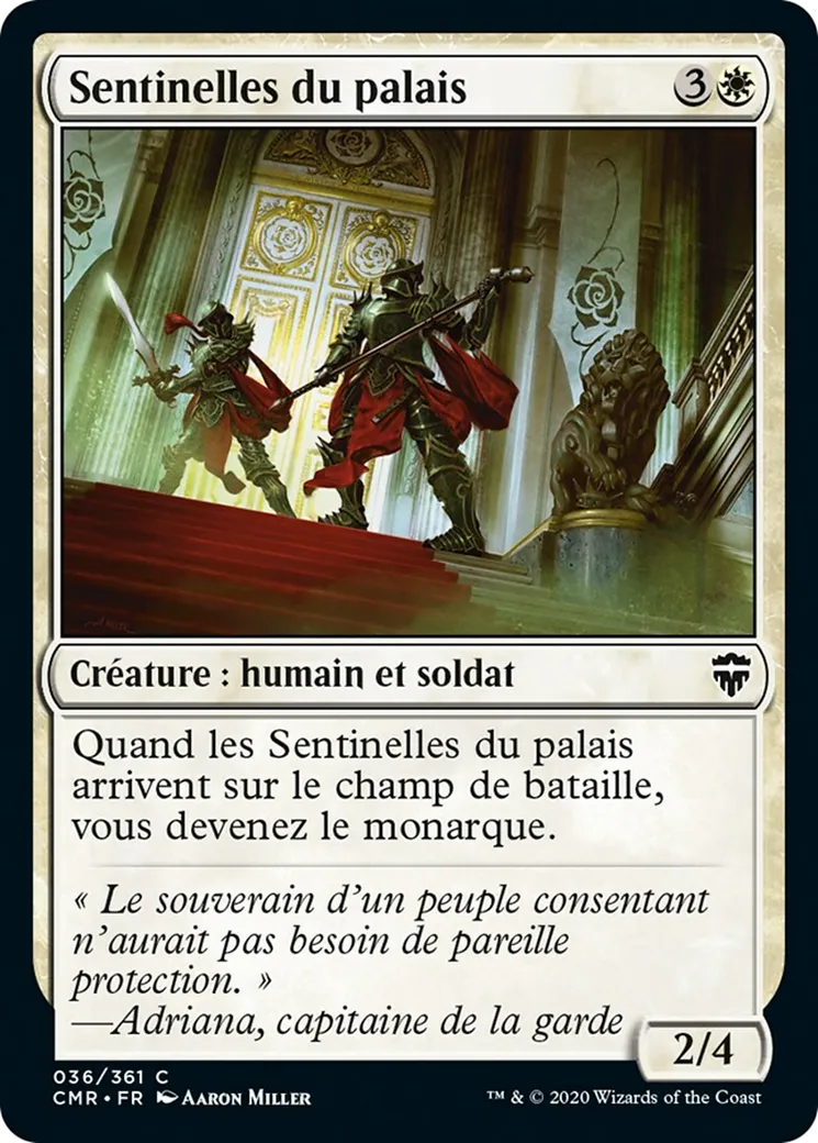 Sentinelles du palais from Commander Legends - Magic: The Gathering