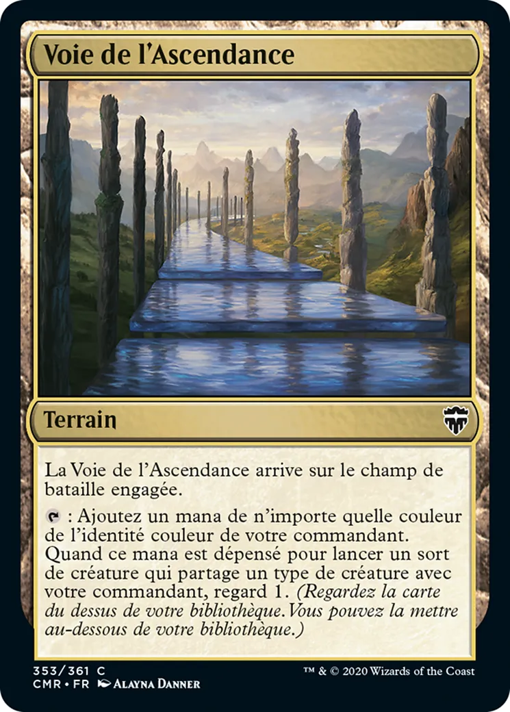 Voie de l'Ascendance — Commander Legends — Magic: The Gathering