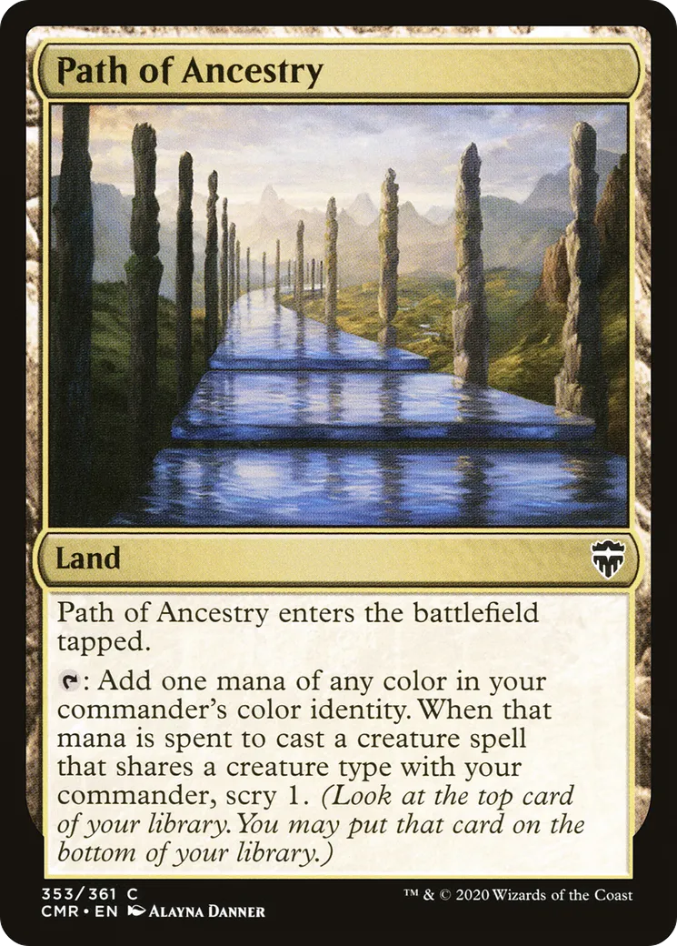 Path of Ancestry from Commander Legends - Magic: The Gathering