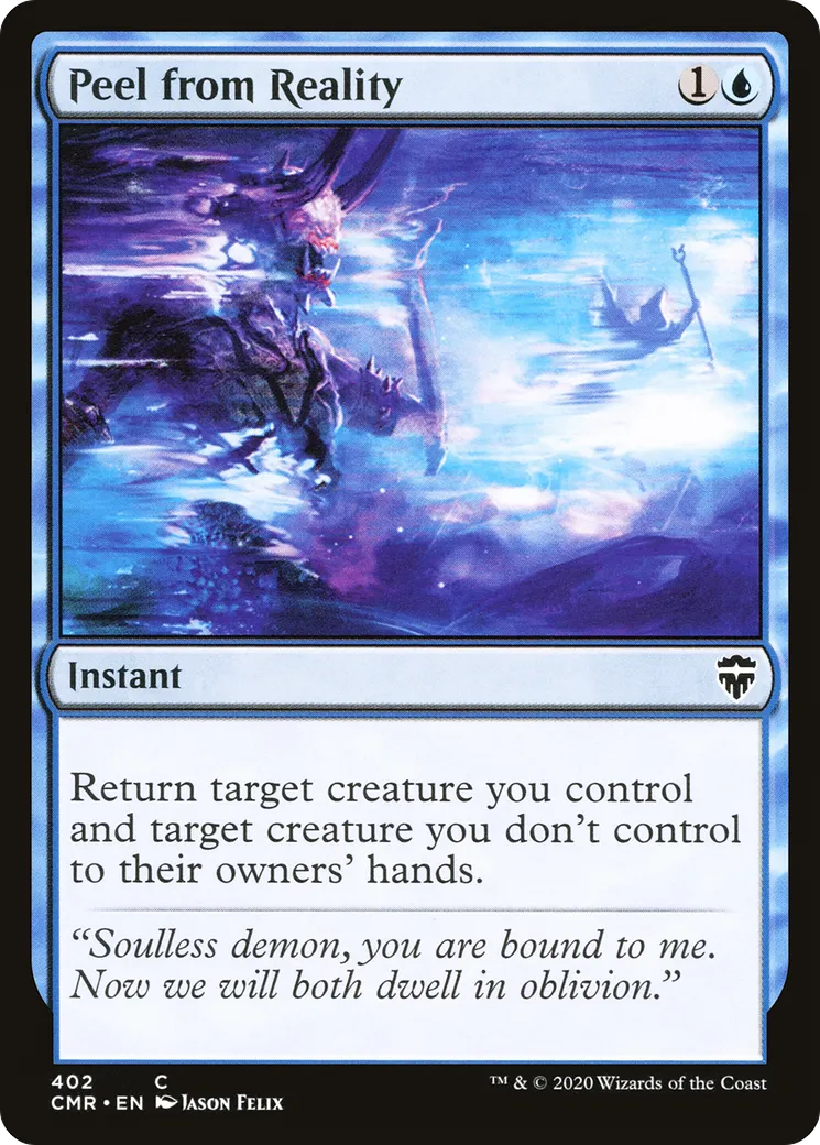 Peel from Reality — Commander Legends — Magic: The Gathering