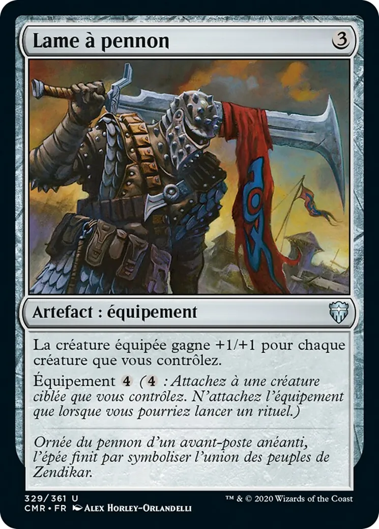 Lame à pennon — Commander Legends — Magic: The Gathering