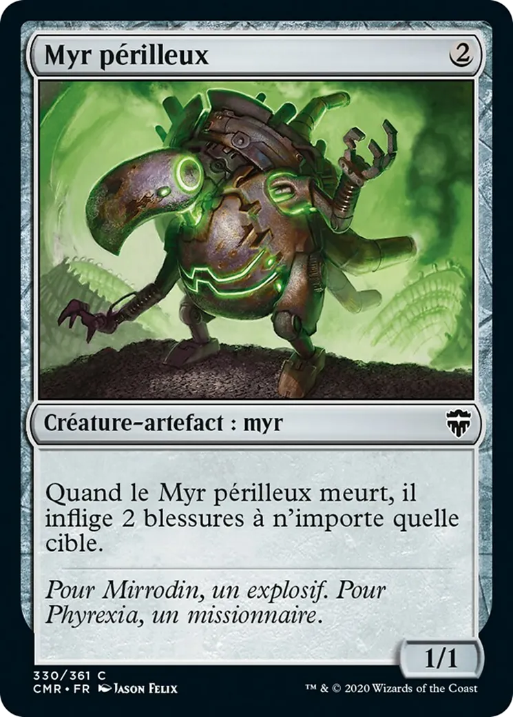 Myr périlleux — Commander Legends — Magic: The Gathering