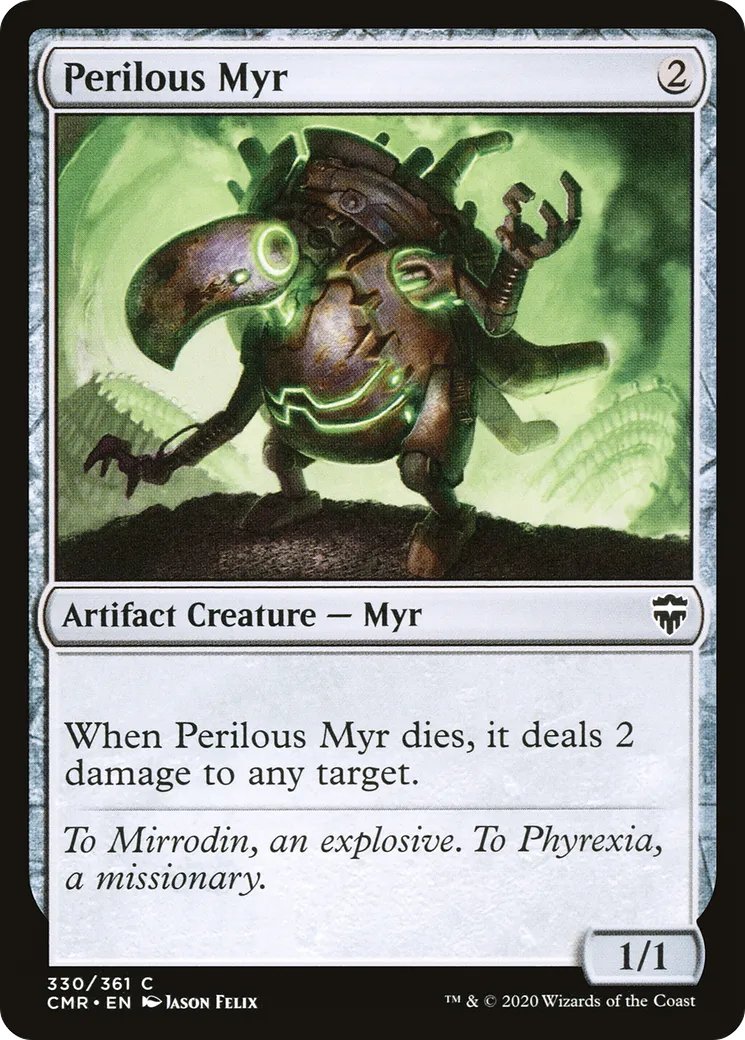 Myr périlleux — Commander Legends — Magic: The Gathering