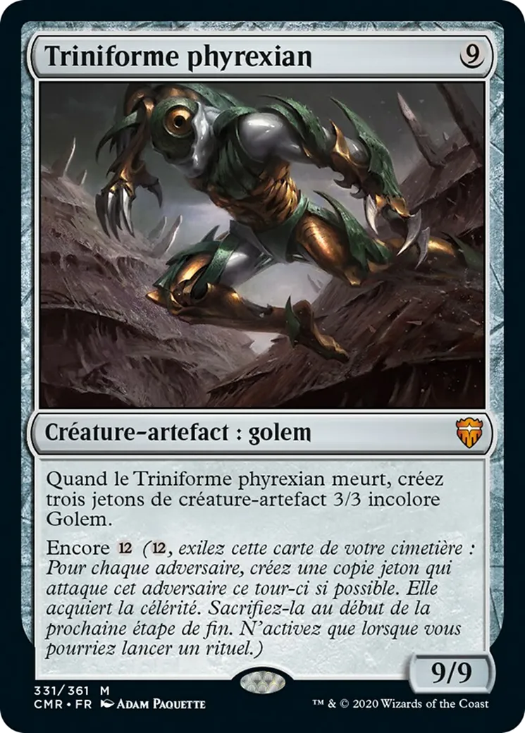 Triniforme phyrexian from Commander Legends - Magic: The Gathering