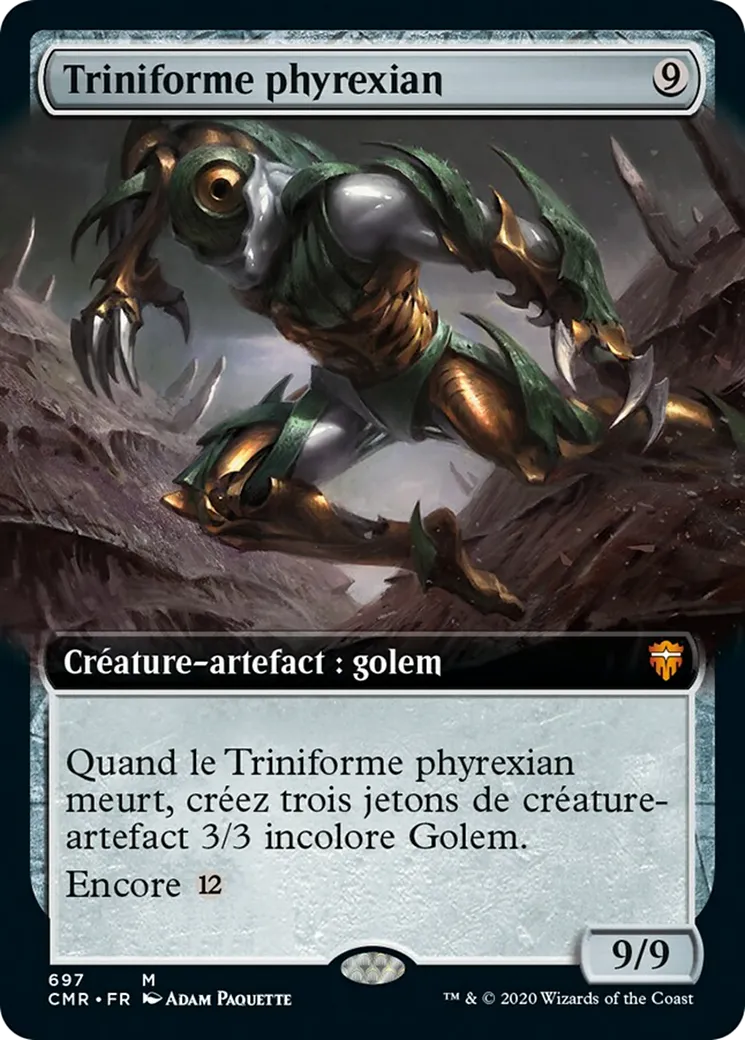 Triniforme phyrexian — Commander Legends — Magic: The Gathering