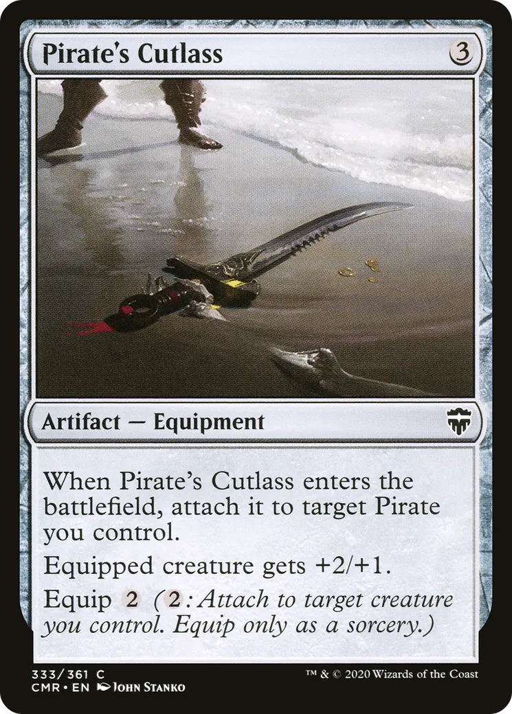 Pirate's Cutlass — Commander Legends — Magic: The Gathering