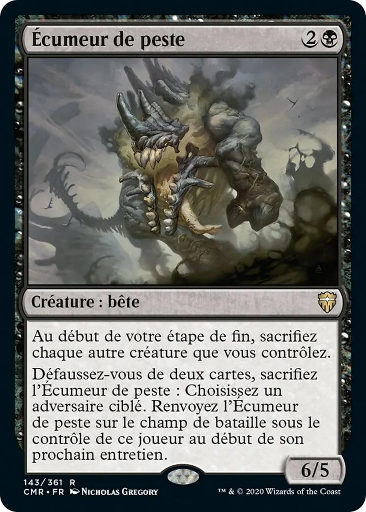 Écumeur de peste — Commander Legends — Magic: The Gathering
