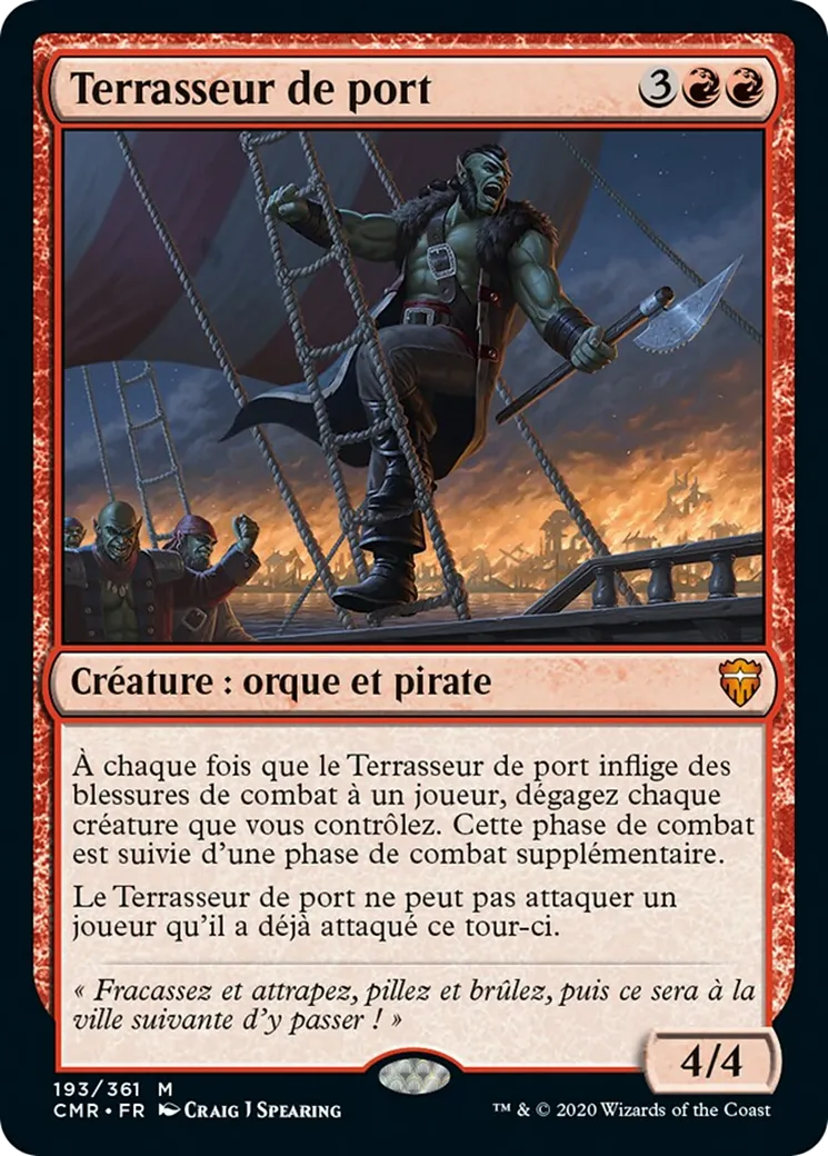Terrasseur de port — Commander Legends — Magic: The Gathering