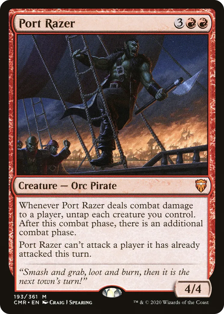 Port Razer — Commander Legends — Magic: The Gathering
