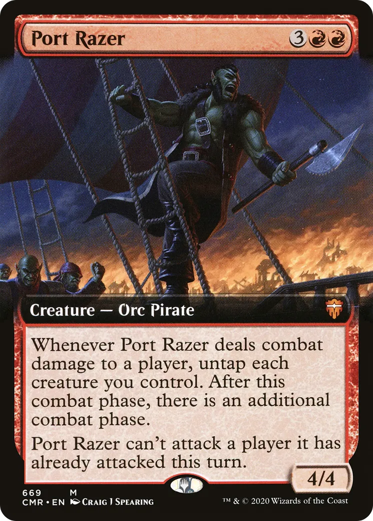 Port Razer — Commander Legends — Magic: The Gathering