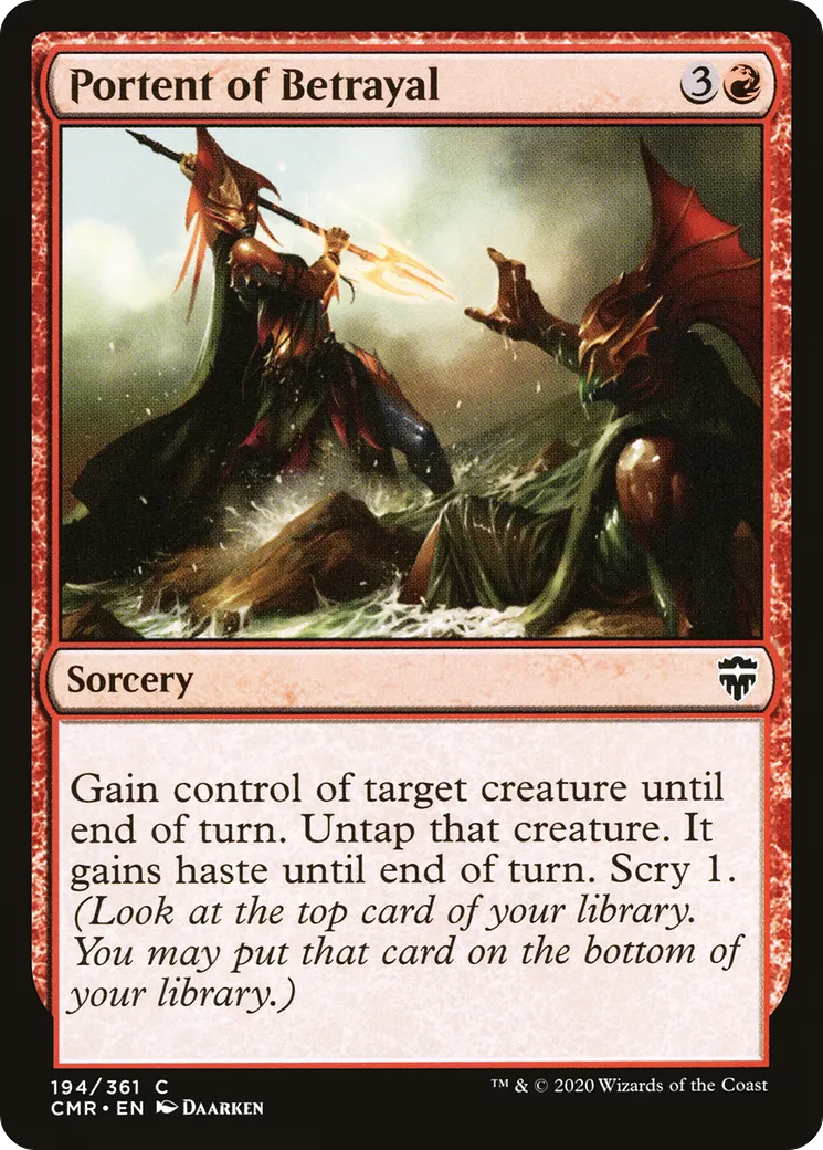 Présage de trahison — Commander Legends — Magic: The Gathering
