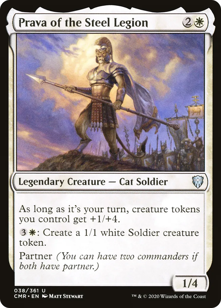 Prava of the Steel Legion — Commander Legends — Magic: The Gathering