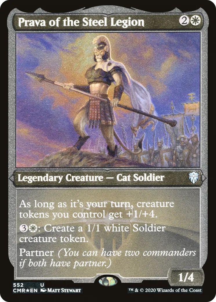 Prava of the Steel Legion — Commander Legends — Magic: The Gathering