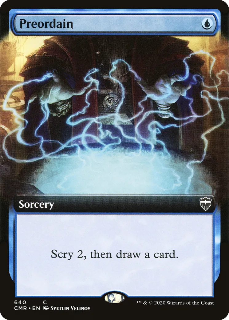 Preordain — Commander Legends — Magic: The Gathering