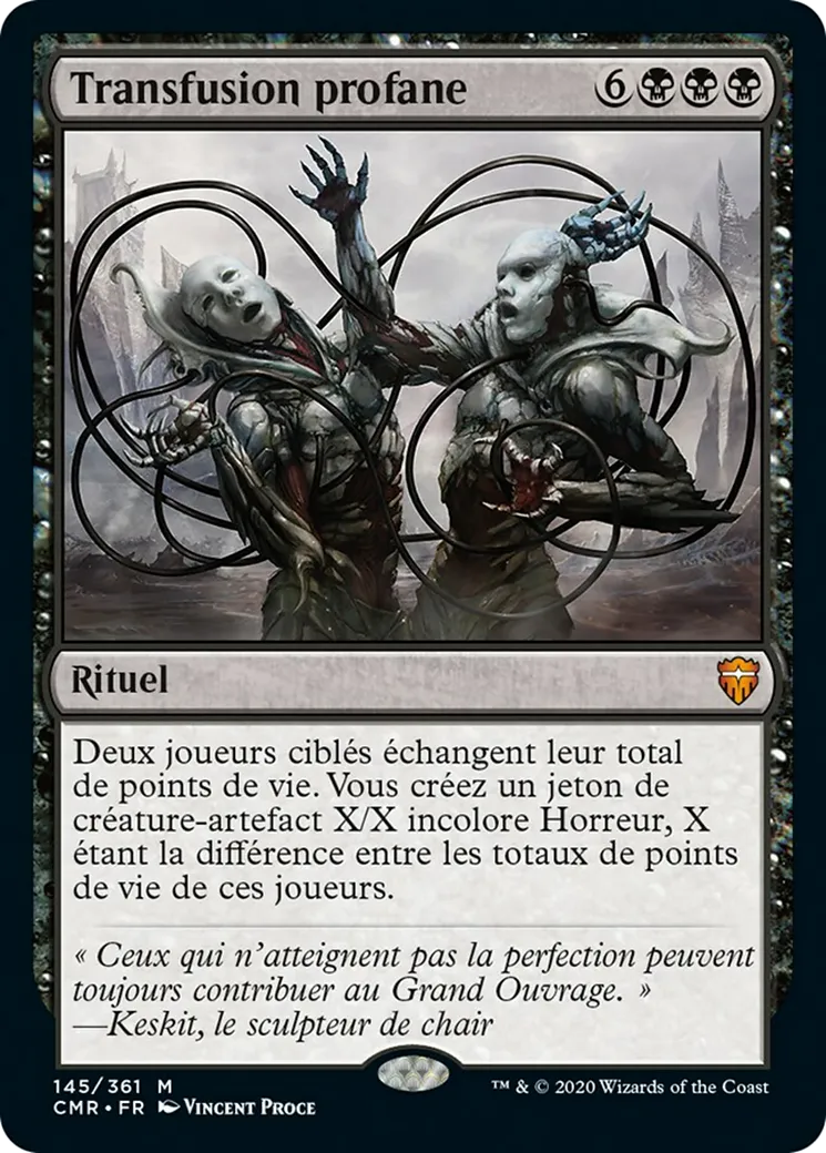 Transfusion profane — Commander Legends — Magic: The Gathering