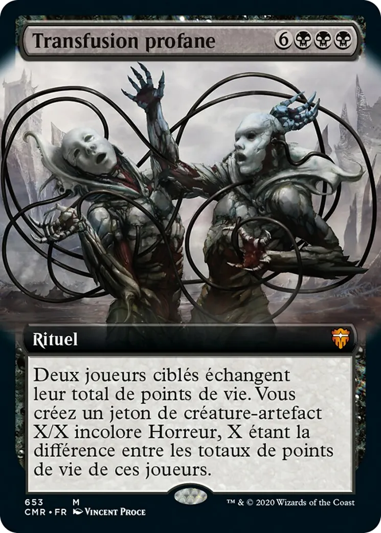 Transfusion profane from Commander Legends - Magic: The Gathering