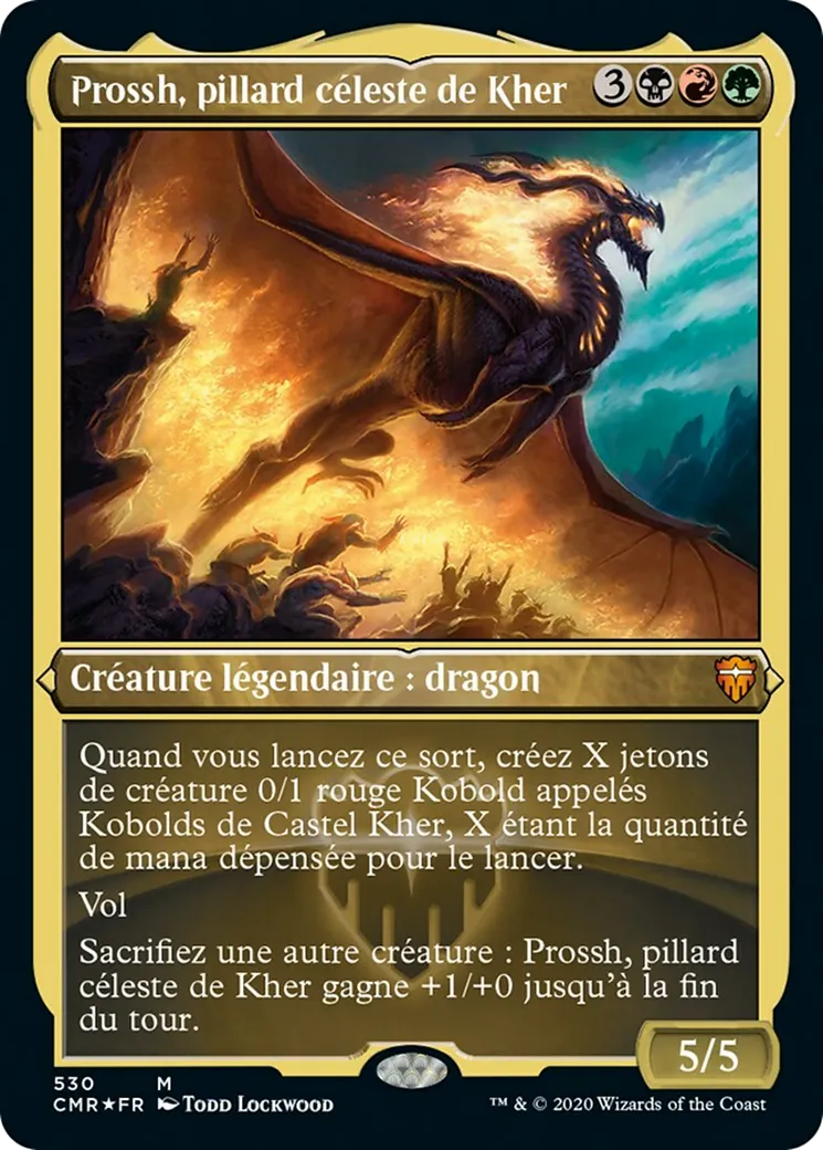Prossh, pillard céleste de Kher — Commander Legends — Magic: The Gathering