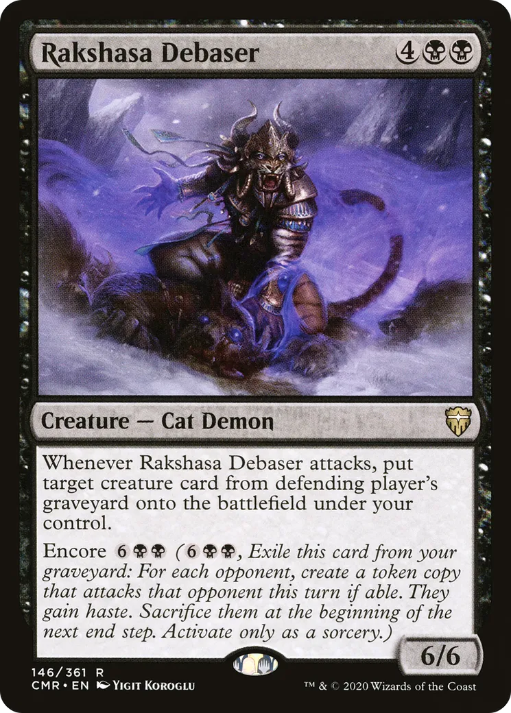 Rakshasa Debaser — Commander Legends — Magic: The Gathering