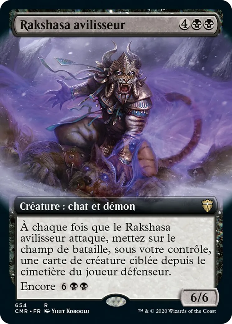 Rakshasa avilisseur — Commander Legends — Magic: The Gathering