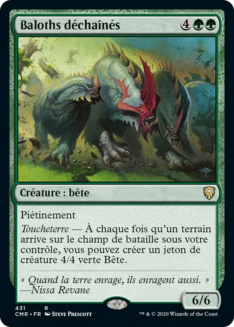 Baloths déchaînés from Commander Legends - Magic: The Gathering