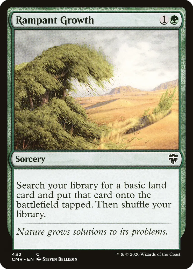 Rampant Growth — Commander Legends — Magic: The Gathering