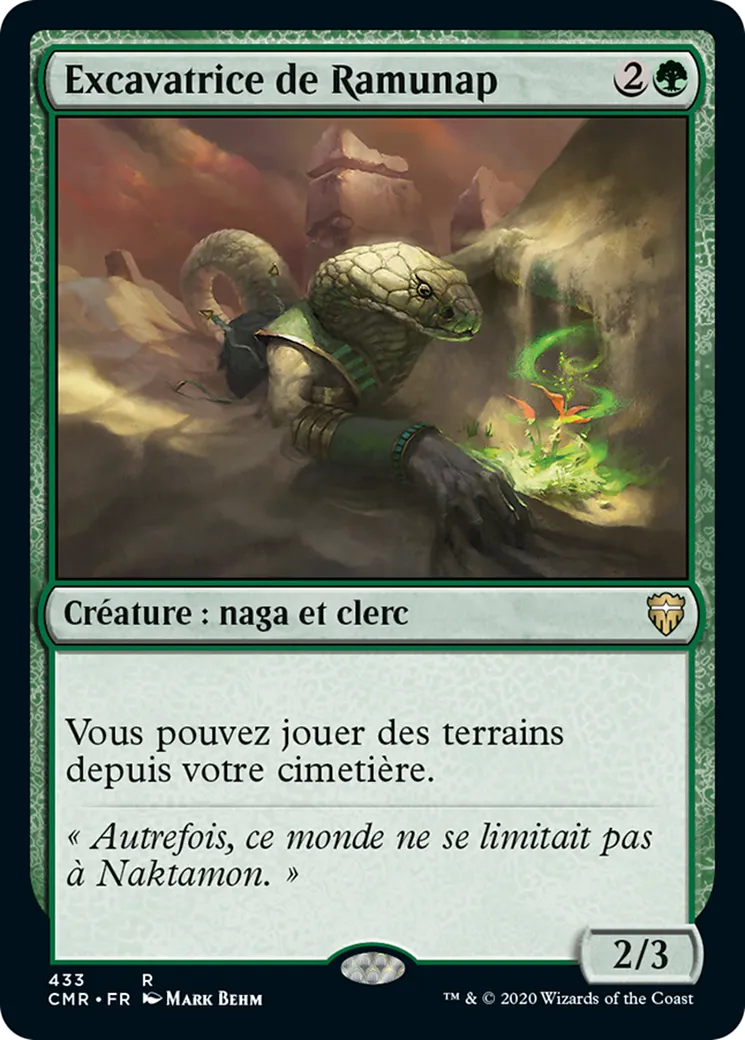 Excavatrice de Ramunap — Commander Legends — Magic: The Gathering