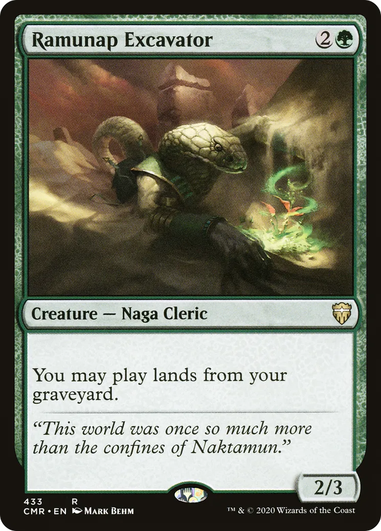 Ramunap Excavator from Commander Legends - Magic: The Gathering