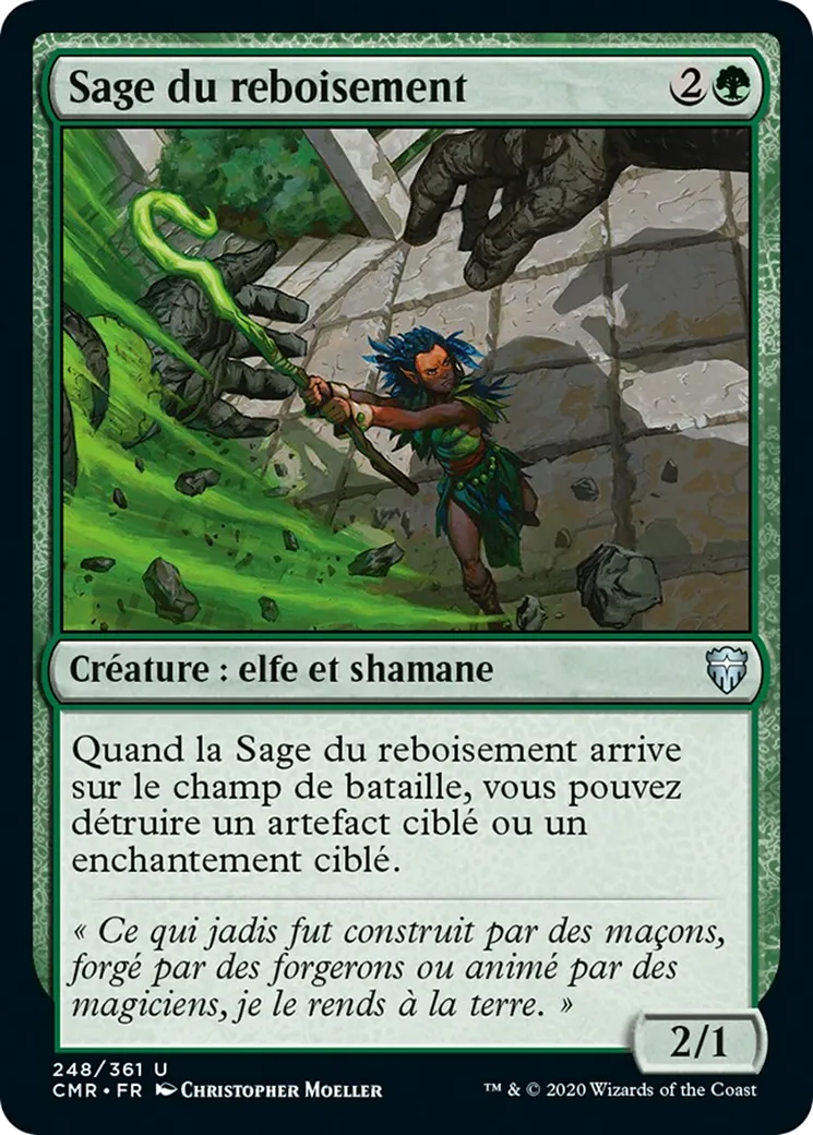 Sage du reboisement — Commander Legends — Magic: The Gathering