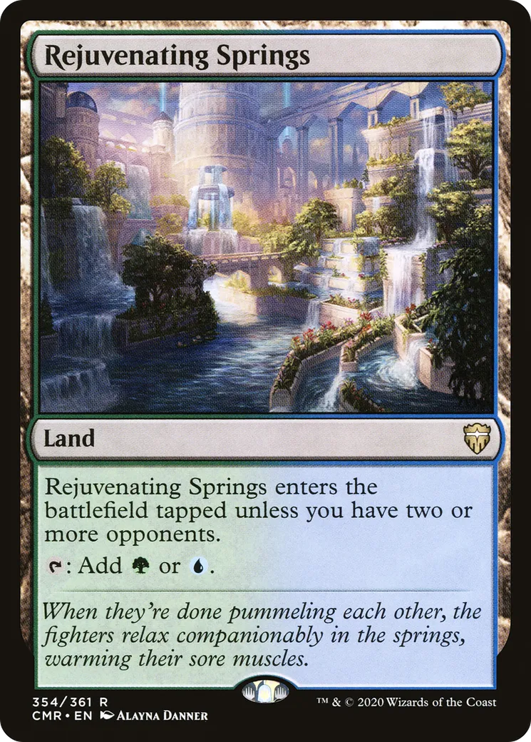 Rejuvenating Springs — Commander Legends — Magic: The Gathering