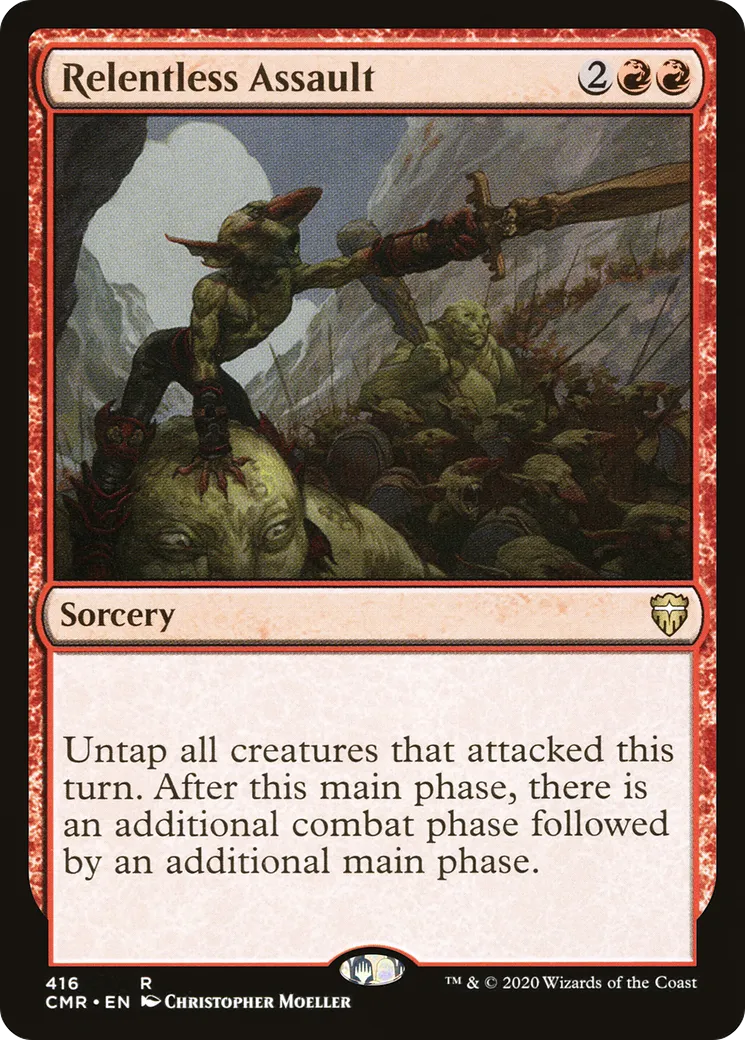 Relentless Assault — Commander Legends — Magic: The Gathering