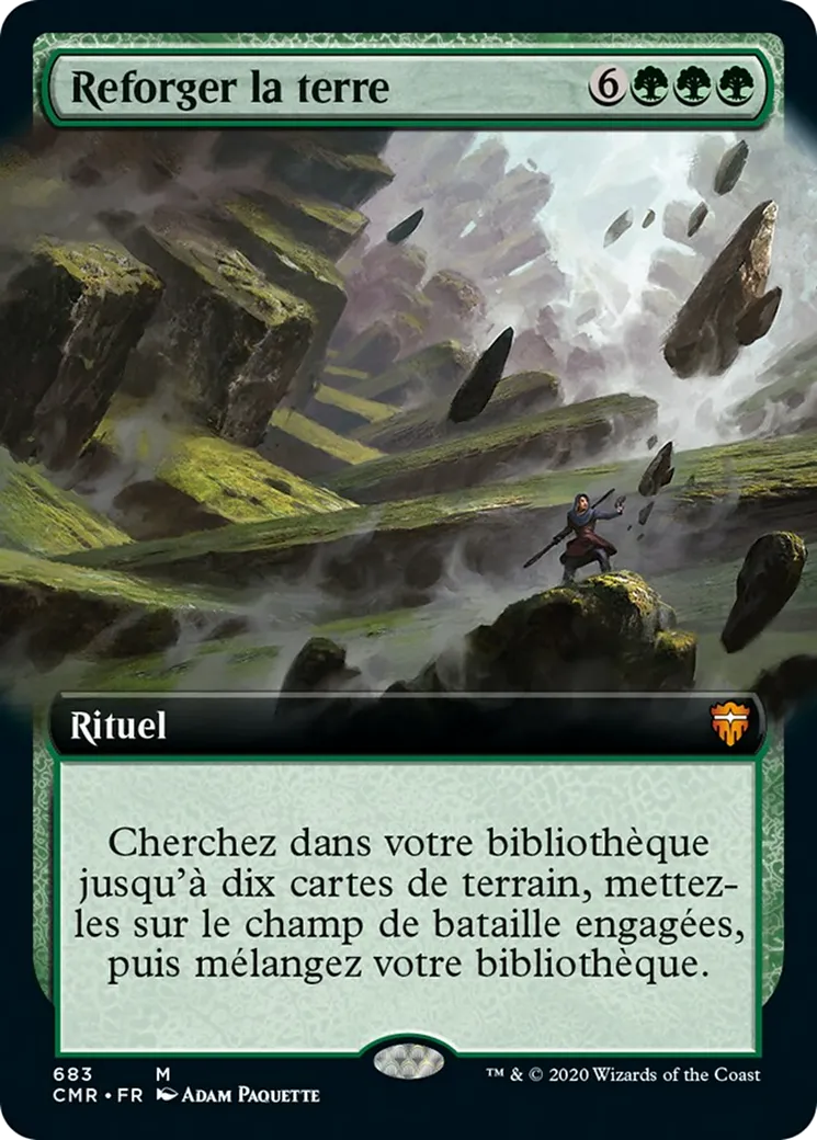Reforger la terre — Commander Legends — Magic: The Gathering