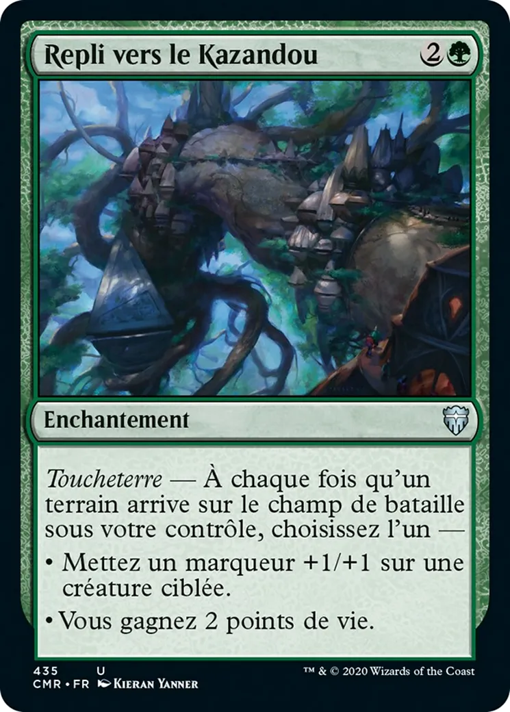 Repli vers le Kazandou — Commander Legends — Magic: The Gathering