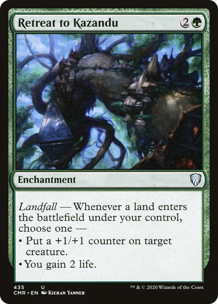 Retreat to Kazandu — Commander Legends — Magic: The Gathering