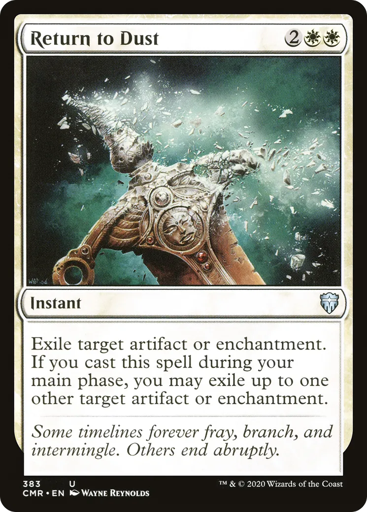 Return to Dust from Commander Legends - Magic: The Gathering
