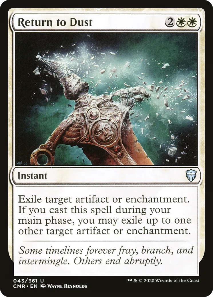 Rendre à la poussière — Commander Legends — Magic: The Gathering
