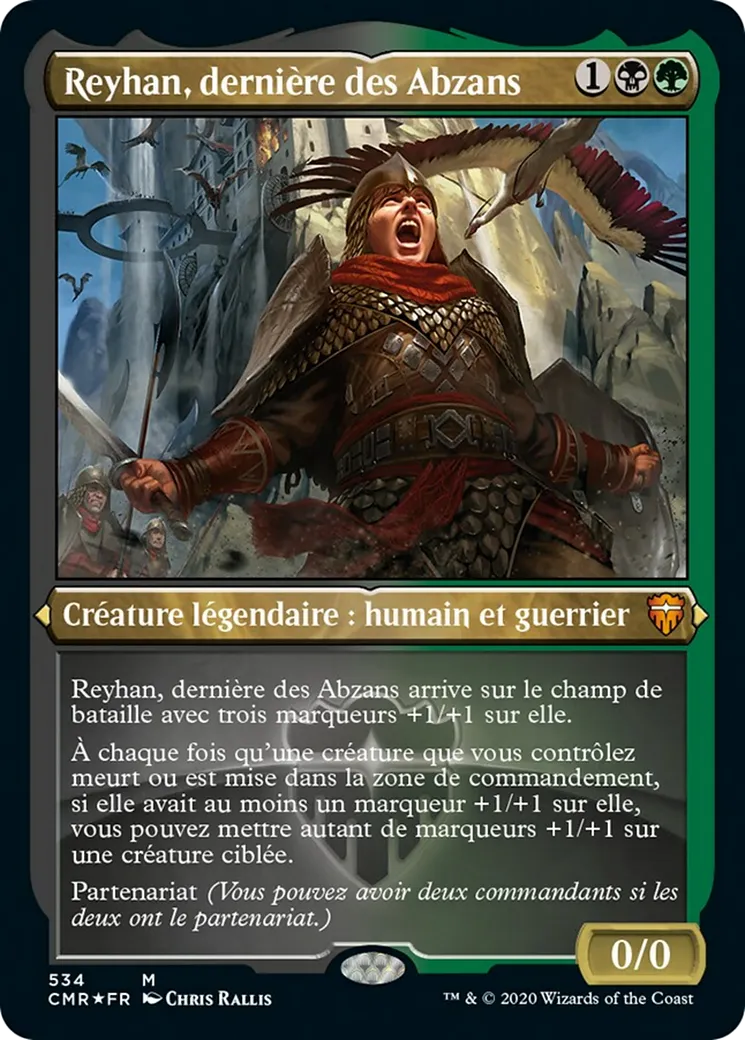 Reyhan, dernière des Abzans from Commander Legends - Magic: The Gathering