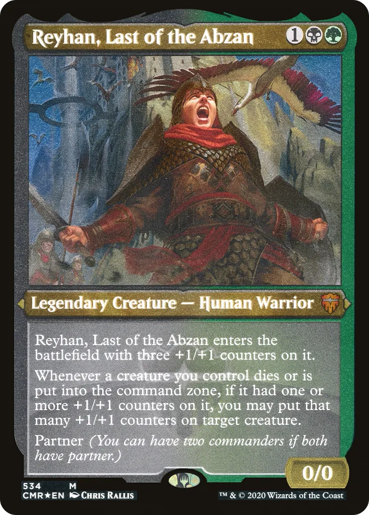 Reyhan, Last of the Abzan — Commander Legends — Magic: The Gathering